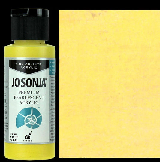 Yellow Jo Sonjas Premium Pearlescent 60ml - Jo Sonjas -   - 