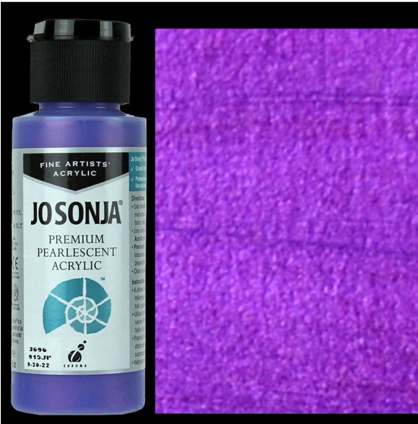 Violet  Jo Sonjas Premium Pearlescent 60ml - Jo Sonjas -   - 