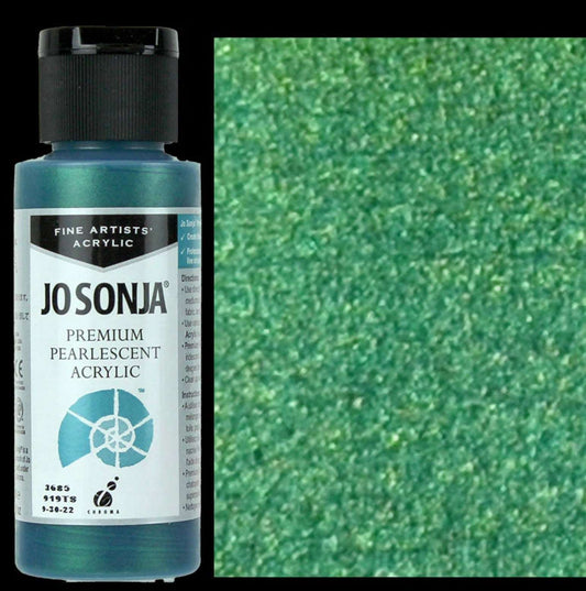 Blue Green Jo Sonjas Premium Pearlescent 60ml - Jo Sonjas -   - 