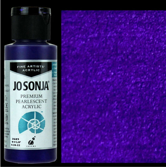 Deep Violet  Jo Sonjas Premium Pearlescent 60ml - Jo Sonjas -   - 