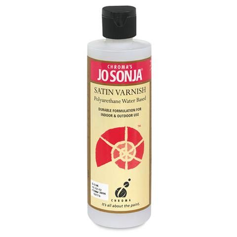 Poly Varnish Satin | Medium - 237ml Bottles - Jo Sonjas -   - 