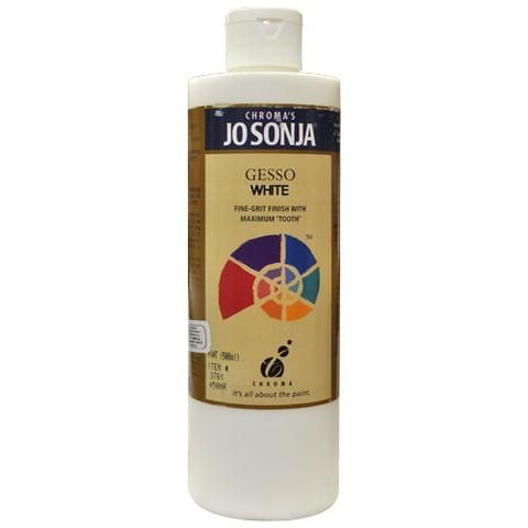 Gesso White | Medium - 237ml Bottles - Jo Sonjas -   - 